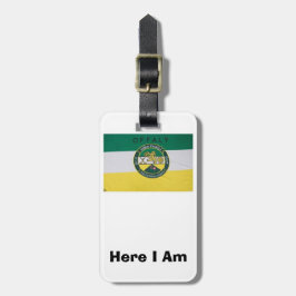 Mijn bagage persoonlijke Offaly County ID-label. Bagagelabel