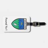 Mijn bagage persoonlijke Wicklow County ID Label Bagagelabel (Voorkant horizontaal)