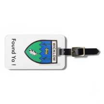 Mijn bagage persoonlijke Wicklow County ID Label