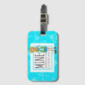 mijn bagagelabel (Voorkant (verticaal))