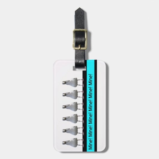 Mijn. Bagagelabel (Voorkant verticaal)