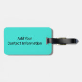 Mijn. Bagagelabel (Achterkant horizontaal)