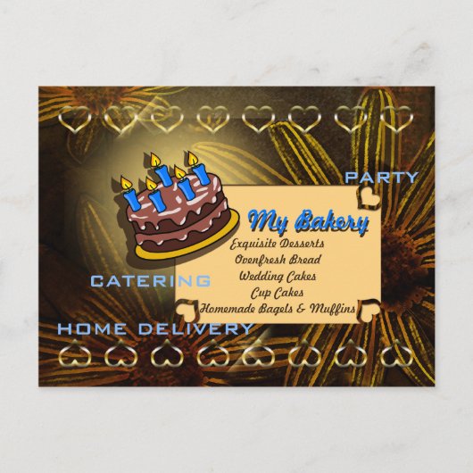 Mijn bakkerij - Briefkaart (Voorkant)