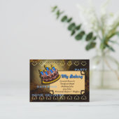 Mijn bakkerij - Business-, Profilecard Visitekaartje (Staand voorkant)