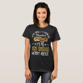 Mijn bal Python is onschadelijk, maar je moet je z T-shirt (Voorkant volledig)