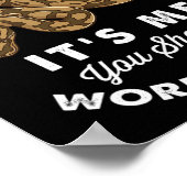 Mijn bal Python is onschuldig... het is mij dat je Poster (Hoek)