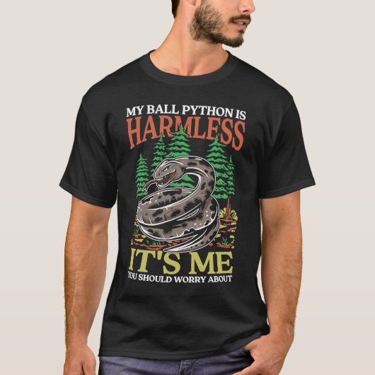 Mijn bal Python is onschuldig... het is mij dat je T-shirt (Voorkant)
