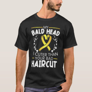 Mijn bald hoofd is kutter dan je slechte haircut t-shirt
