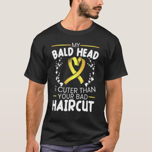 Mijn bald hoofd is kutter dan je slechte haircut t-shirt (Voorkant)
