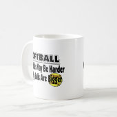 Mijn ballen zijn groter koffiemok (Voorkant links)