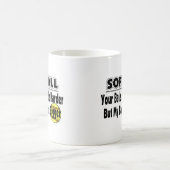 Mijn ballen zijn groter koffiemok (Center)