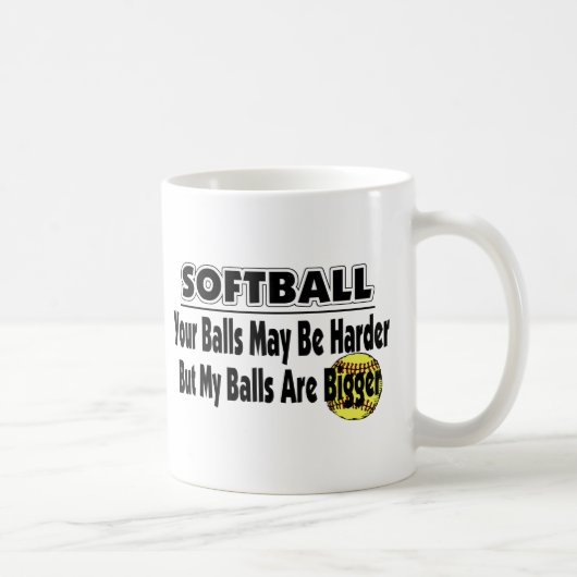 Mijn ballen zijn groter koffiemok (Rechts)