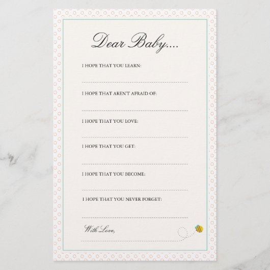 Mijn ballon | Geachte Baby Kaarten (Voorkant)