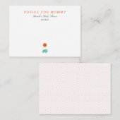Mijn ballon | Kaarten voor mammie-advies (Voorkant / Achterkant)