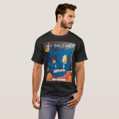 Mijn Balls Hurt Mannen T-shirt van Buzza Wuzza (Voorkant volledig)