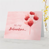 MIJN BALOONTINE KAART (Gele Bloem)