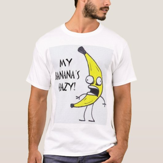 Mijn bananen t-shirt (Voorkant)