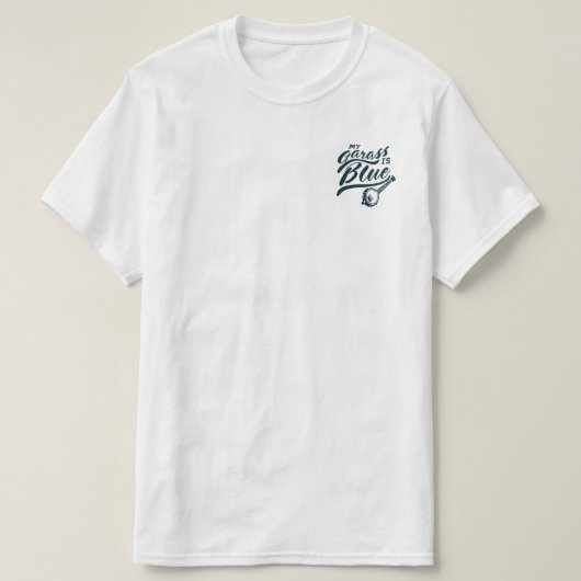 Mijn Banjo is Blauw T-shirt (Design voorkant)
