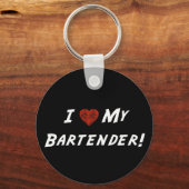 Mijn Bartender! Sleutelhanger (Voorkant)