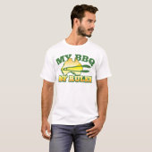 MIJN BBQ MY REGLEMENT aussie design T-shirt (Voorkant volledig)
