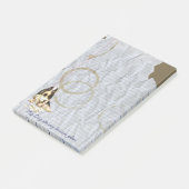 Mijn Beagle Ate mijn Lesson Plan Post-it® Notes (Schuin)