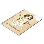 Mijn Beagle Ate Mijn thuiswerk Notitieboek (Linkerzijde)