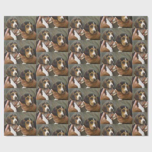 Mijn Beagle Buddies Cadeaupapier (Vlak)