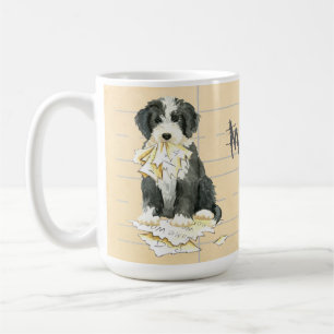 Mijn Beardie Ate mijn thuiswerk Koffiemok