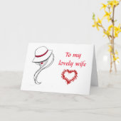 MIJN **BEAUTIEF WIFE** OP ONS JUBILEUM KAART (Gele Bloem)