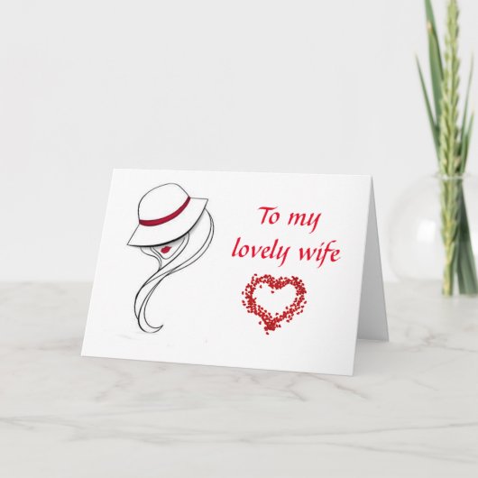 MIJN **BEAUTIEF WIFE** OP ONS JUBILEUM KAART (Voorkant)