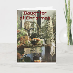 MIJN BEAUTIFUTE DAUGHTER MAAKT CHRISTMAS MERRIER C KAART