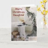 MIJN BEAUTIFUTE DAUGHTER MAAKT CHRISTMAS MERRIER C KAART (Gele Bloem)