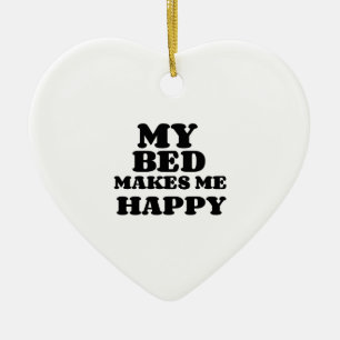 MIJN BED MAAKT MIJ VERHAALD KERAMISCH ORNAMENT