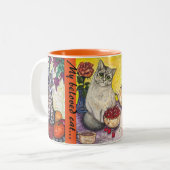 Mijn bedekte kat - koffie Mok (Voorkant links)