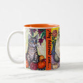 Mijn bedekte kat - koffie Mok (Links)