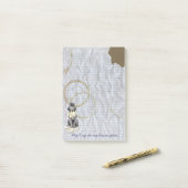 Mijn Bedlington Ate My Lesson Plan Post-it Notes (Op bureau)