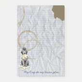 Mijn Bedlington Ate My Lesson Plan Post-it Notes (Voorkant)