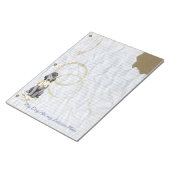 Mijn Bedlington Terrier Ate mijn Lesson Plan Notit Notitieblok (Schuin)