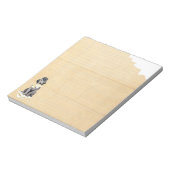 Mijn Bedlington Terrier Ate My Homework Notitieblo Notitieblok (Linkerzijde)