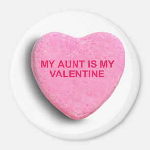 MIJN BEDRAG IS MIJN VALENTIJN SNOEP HART MAGNEET