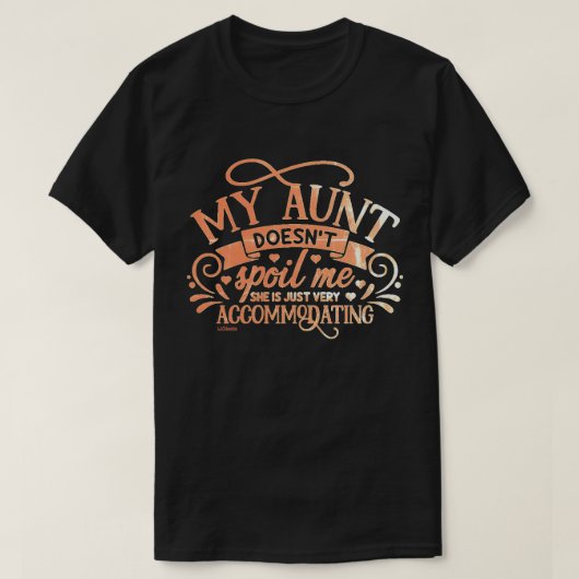 MIJN BEDRAG SPREEKT ME NIET... grappige tante die  T-shirt (Design voorkant)