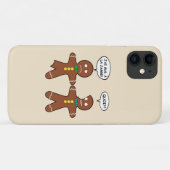 Mijn been doet pijn Gemberkoekje in het Frans Case-Mate iPhone Case (Achterkant (horizontaal))
