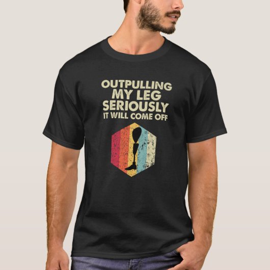 Mijn been ernstig terugwinnen Funny Bot Amp T-shirt (Voorkant)