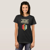 Mijn been ernstig terugwinnen Funny Bot Amp T-shirt (Voorkant volledig)
