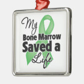 Mijn beenmerg redde een leven metalen ornament (Links)