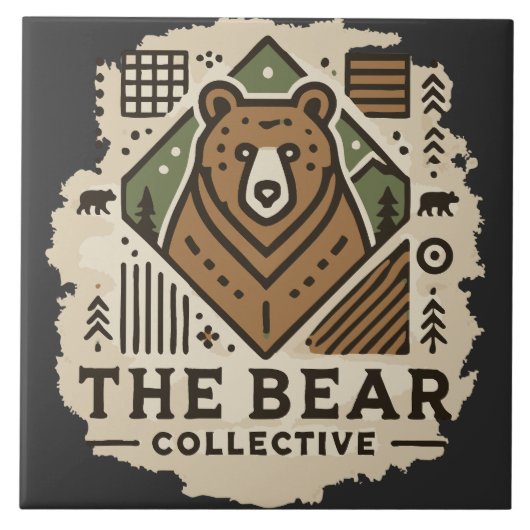 Mijn Beer Collective Tegeltje (Voorkant)