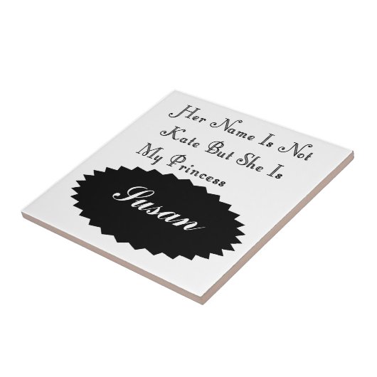 MIJN BEGINSELTITEL TEGELTJE (Zijkant)