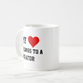 Mijn Behoort Aan Een Curator Mok (Voorkant links)