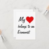 Mijn Behoort Aan Een Econoom Kaart (Voorkant / Achterkant in situ)