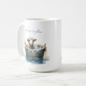 Mijn beker loopt over - Psalm 23 Koffiemok (Voorkant links)